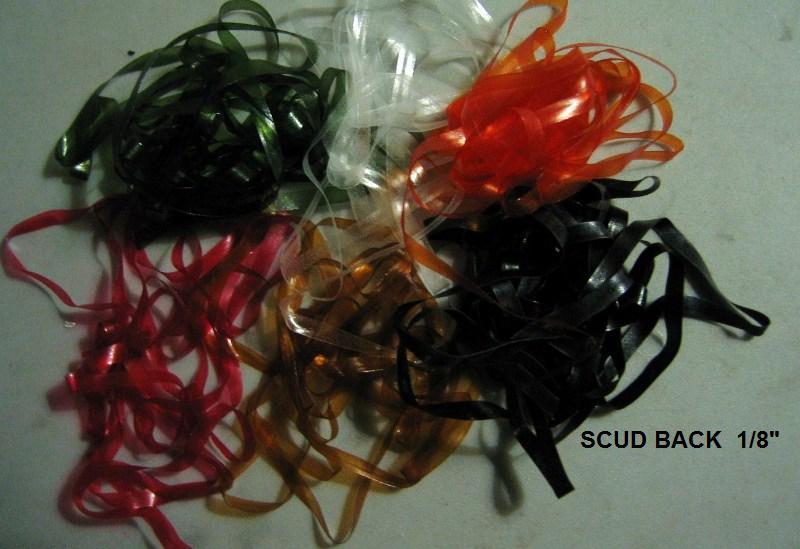Scud Back (1/8")..16 Color Choices..5 feet of material..COMBINE SHIPPING