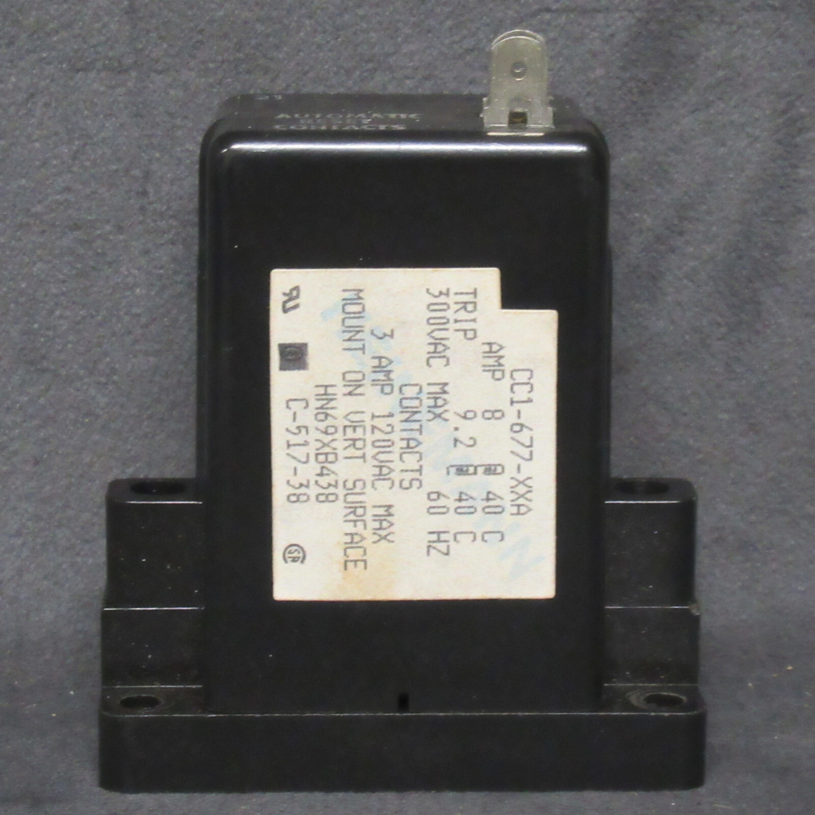 ~DiscountHVAC~ CP-HN69XB438 - Heinemann - Overload Relay 3/1.5A@120/240V