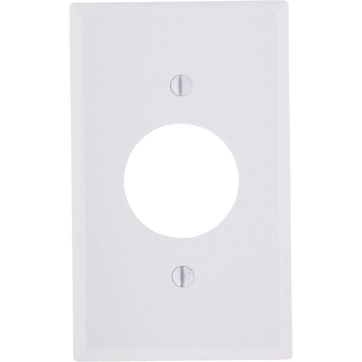 Leviton Wht 1-Outlet Wall Plate