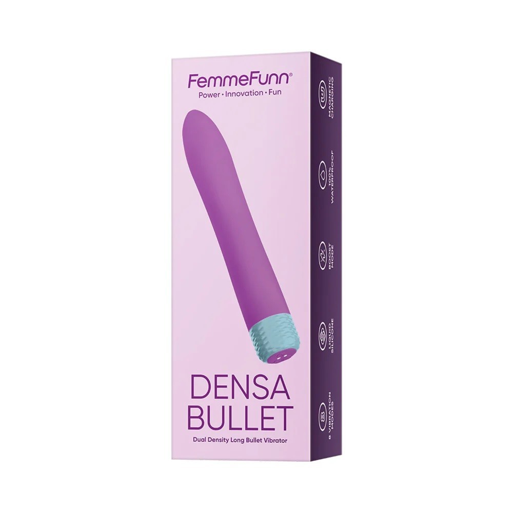FemmeFunn Densa Bullet Rechargeable Dual Density Silicone Slimline Vibrator
