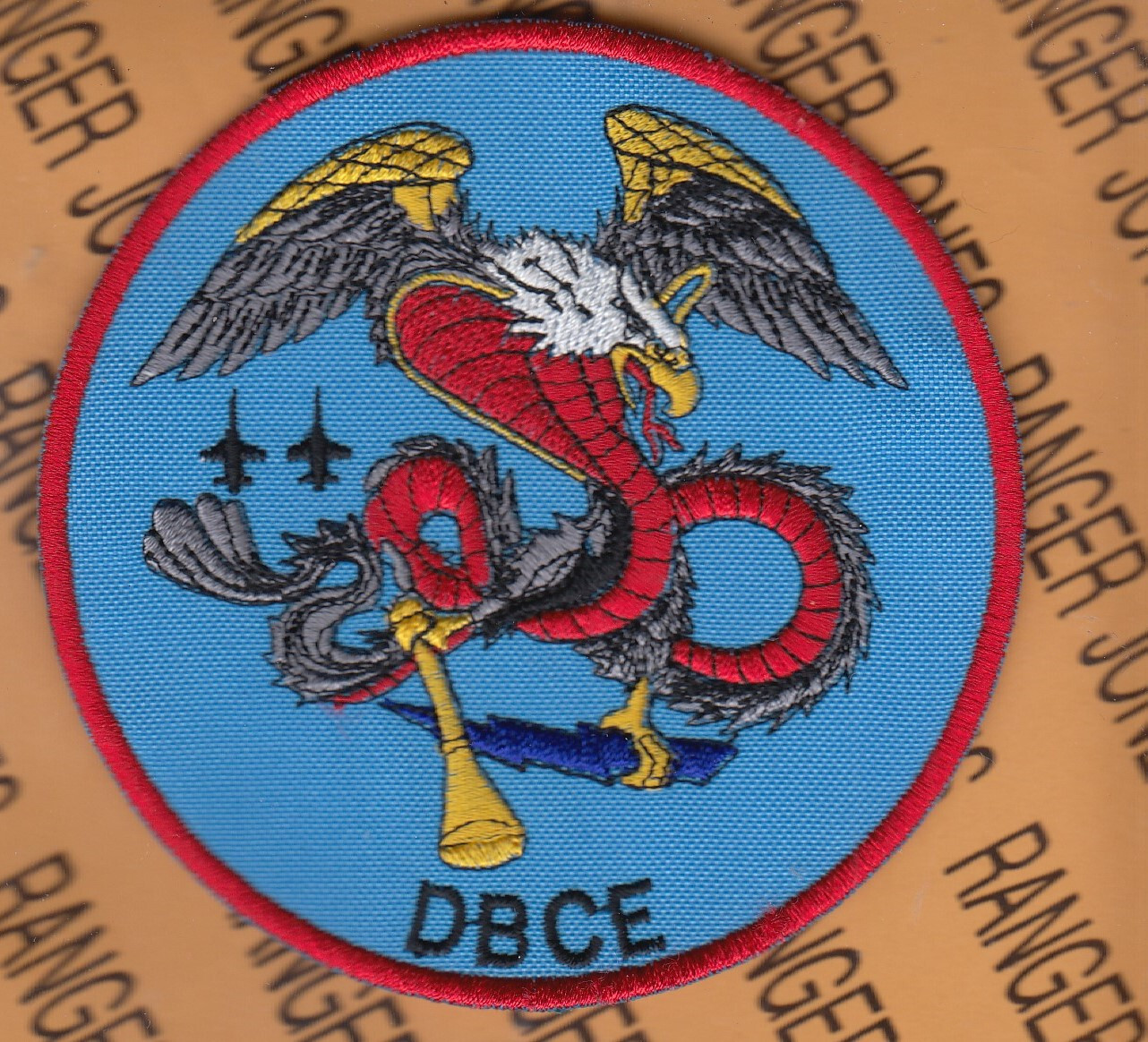 USAF Air Force Division of Building Construction & Engineering 3.75" patch c/e