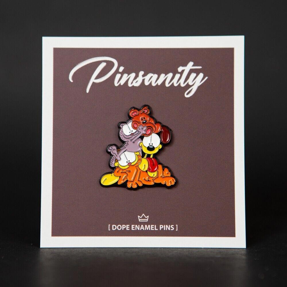 Garfield and Friends Pin - Fast Shipping from USA - Brooch - Odie Nermal Pookie