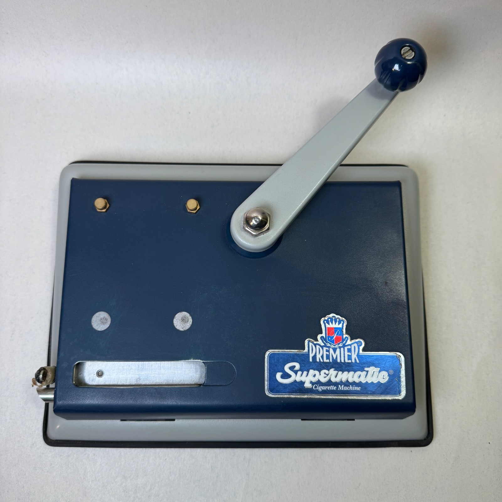 PREMIER Supermatic Cigarette Machine Tobacco Roller Manual