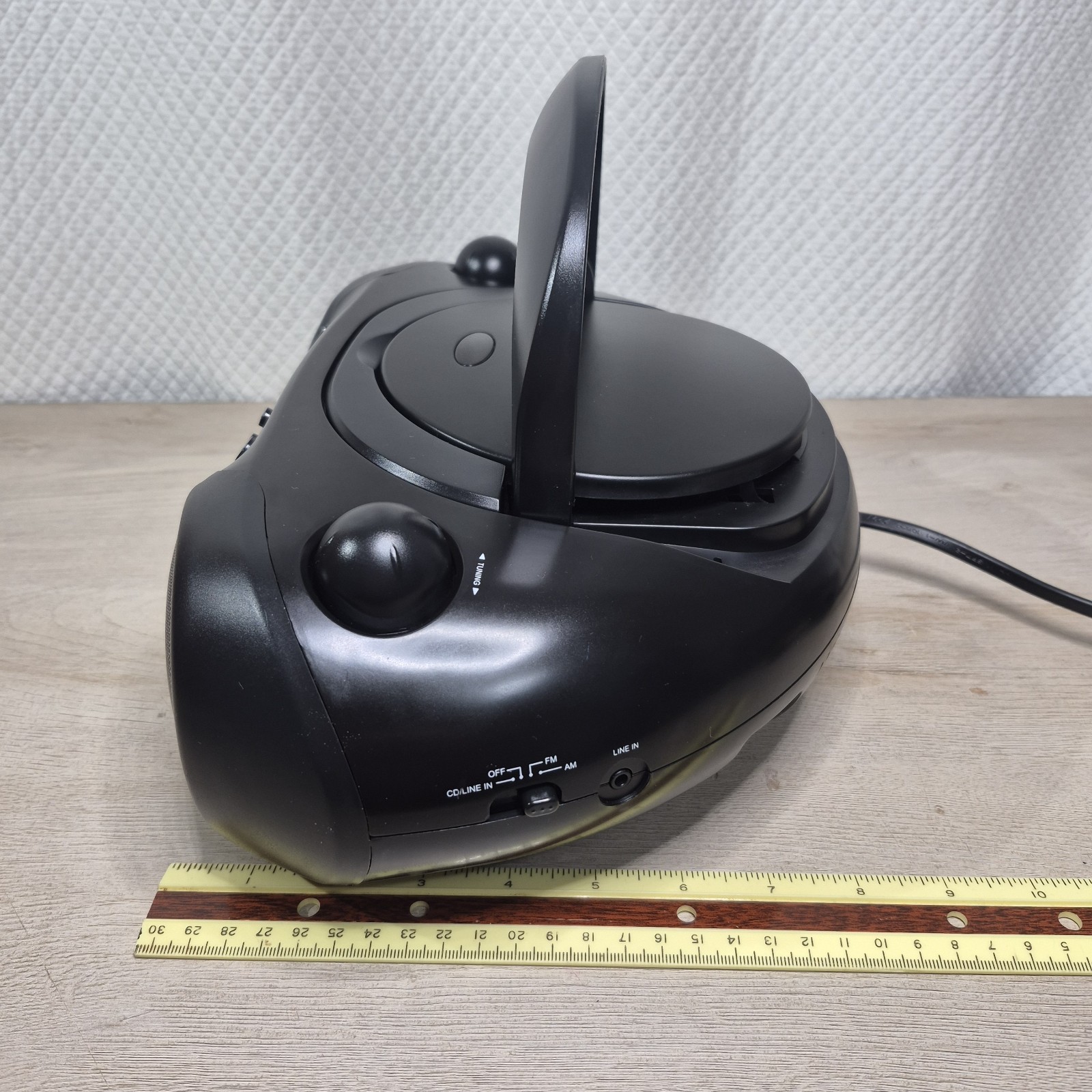 GPX Portable CD/ Radio Boom Box. Tested
