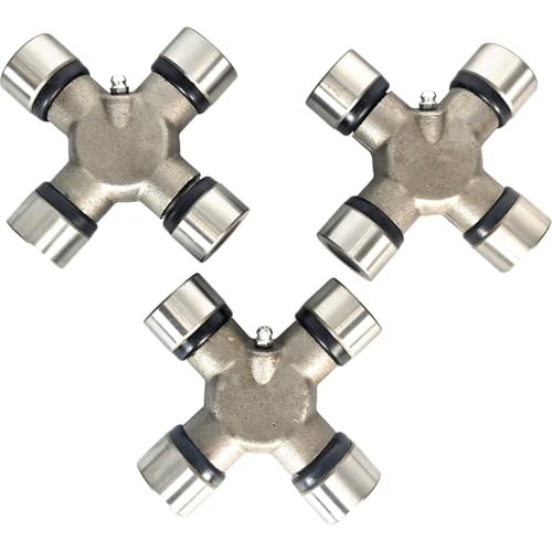 Rear Driveshaft Carrier Bearing & U Joint Kit Compatible with Ford F250 F350