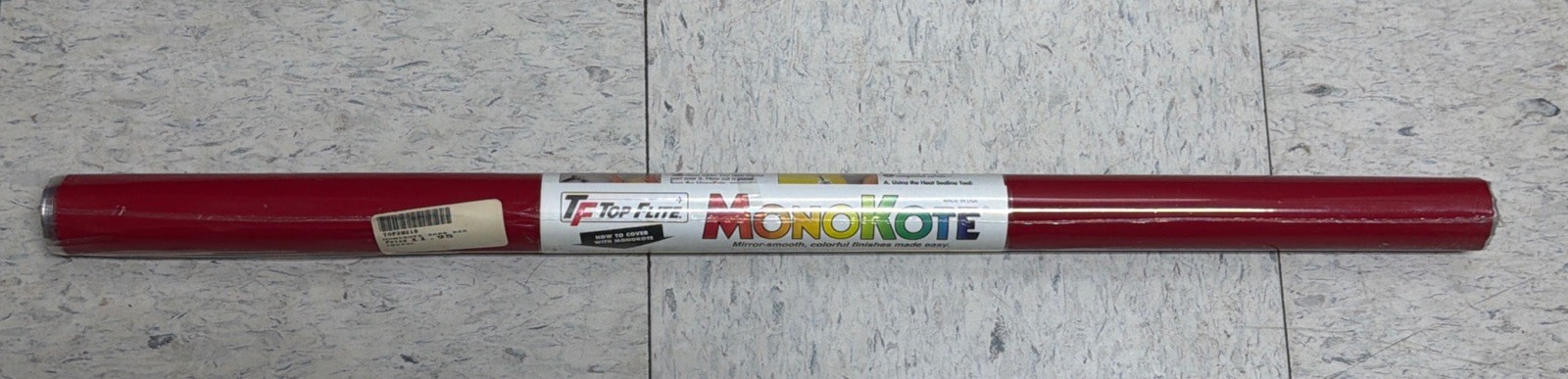 One Six Foot Roll of Top Flite Monokote -Dark Red - TOPQ0218