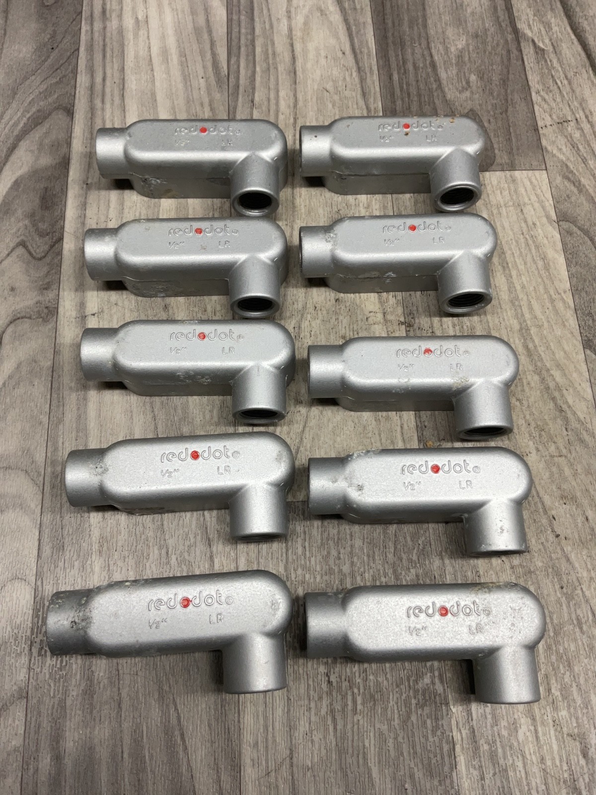 RED DOT 1/2” ALR-1 Cunduit Body (New Old Stock) *Lot of 10* #4003B123PR3