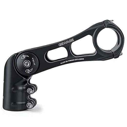Bike Stem - 130 Degree Adjustable Bicycle Stem- 75mm 90mm 130mm XT-A825D-130
