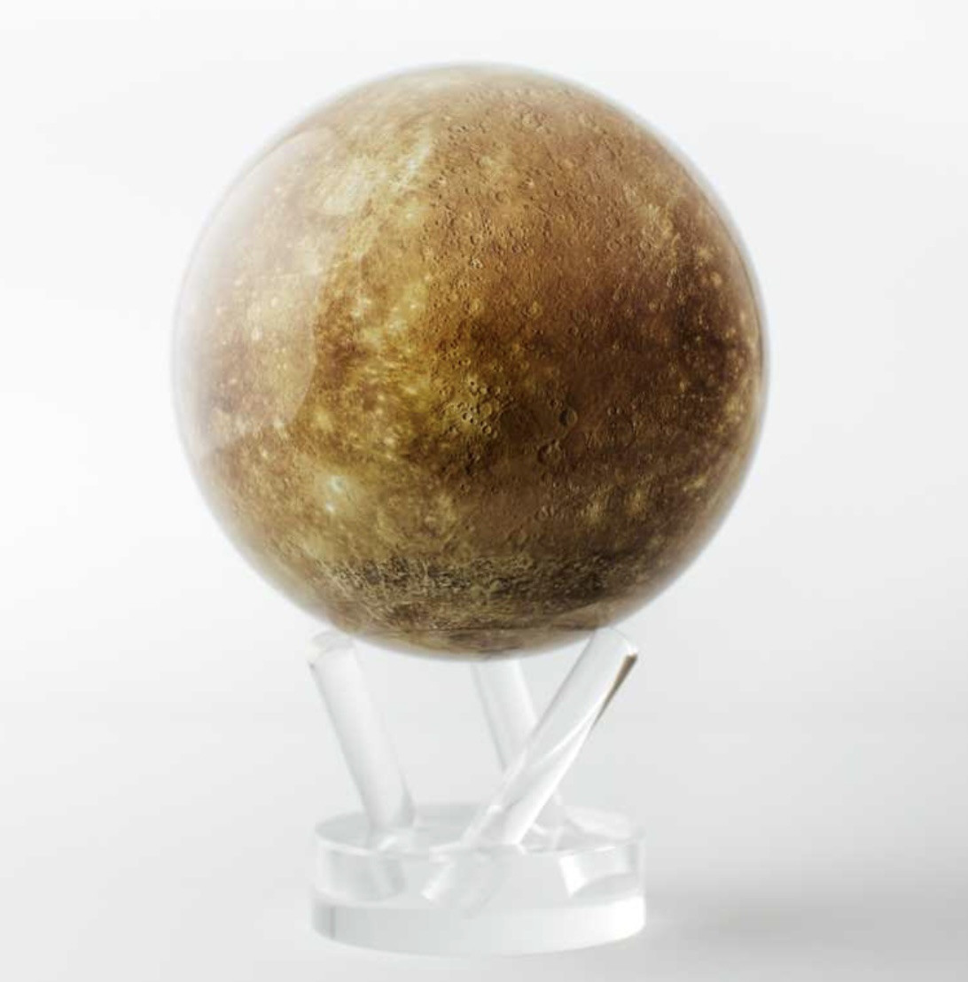 Mercury 4.5 Inch MOVA Globe Solar Powered