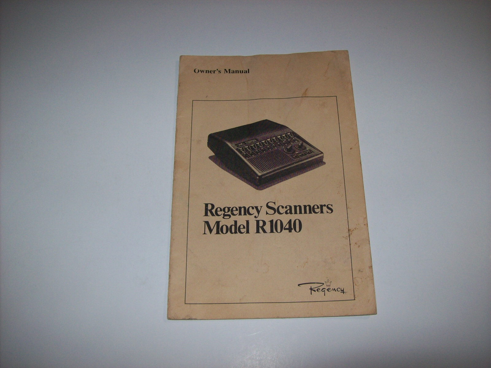 Regency Scanners Model R1040 Owner's Manual, x