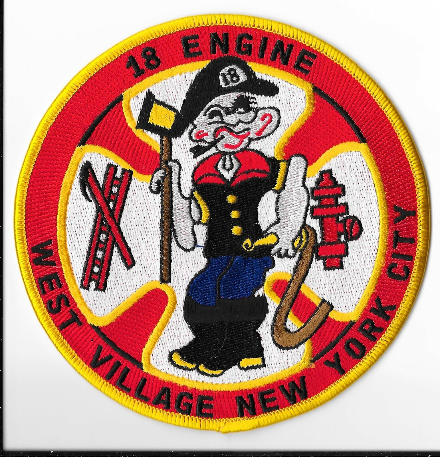 New York Fire Department (FDNY) Engine 18 West Village Patch V2