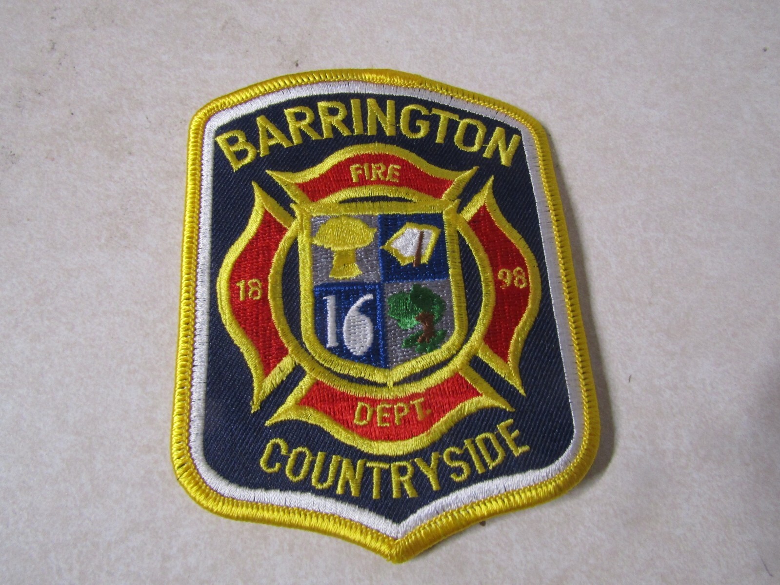 PATCH FIRE AND RESCUE BARRINGTON FIRE DEPARTMENT COUNTRYSIDE SINCE 1898