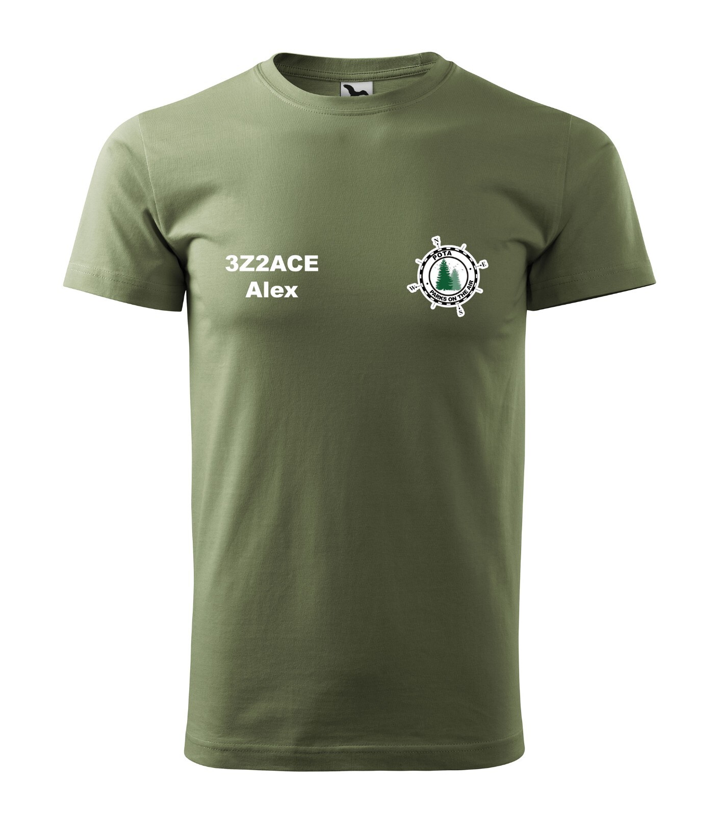 POTA Parks On The Air Official Merchandise T-Shirt embroidered