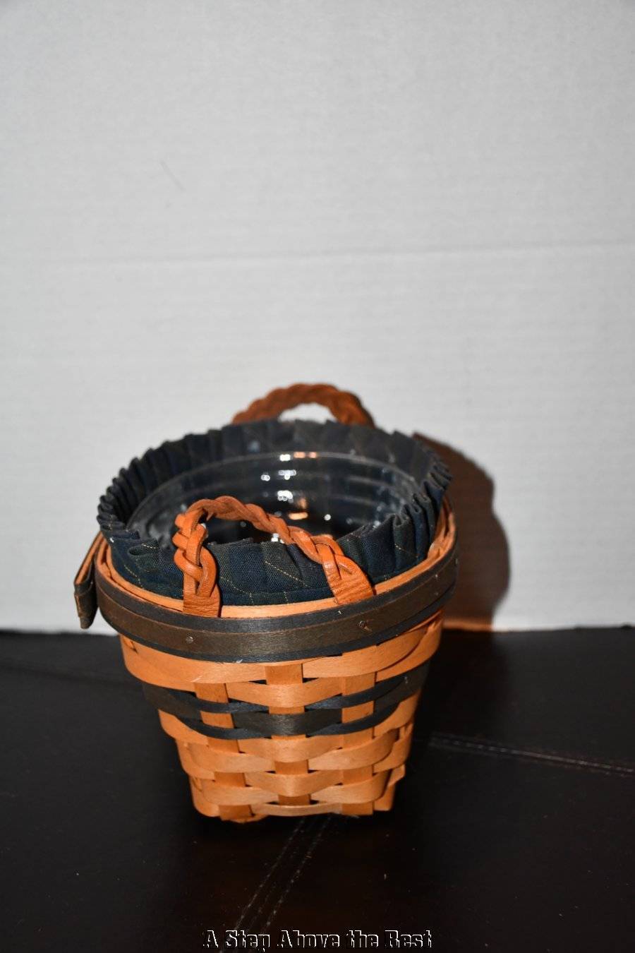 Longaberger CC 1999 Renewal Basket, Liner & Protector Great Condition