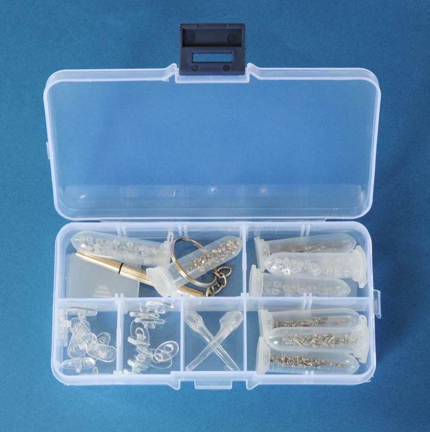 Eyeglass Reading Glasses Frame Screwdriver Screw Nose Pad Repair Tool Kit Set