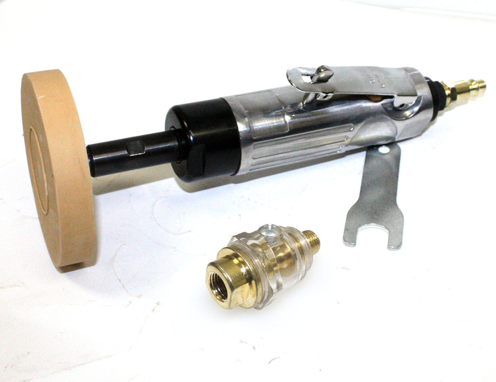 Pneumatic Air Eraser Decal Adhesive Removal Tool Auto Restoration w/Mini Oiler