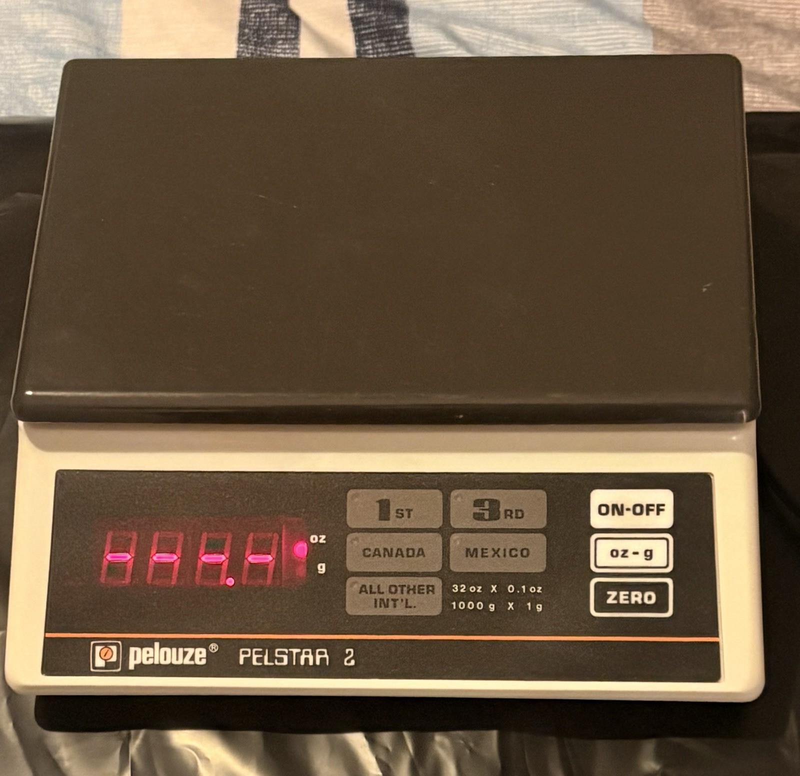 🔥Vintage Pelouze Pelstar 2 Digital Postal Scale PS2PR - Tested/Works Great!