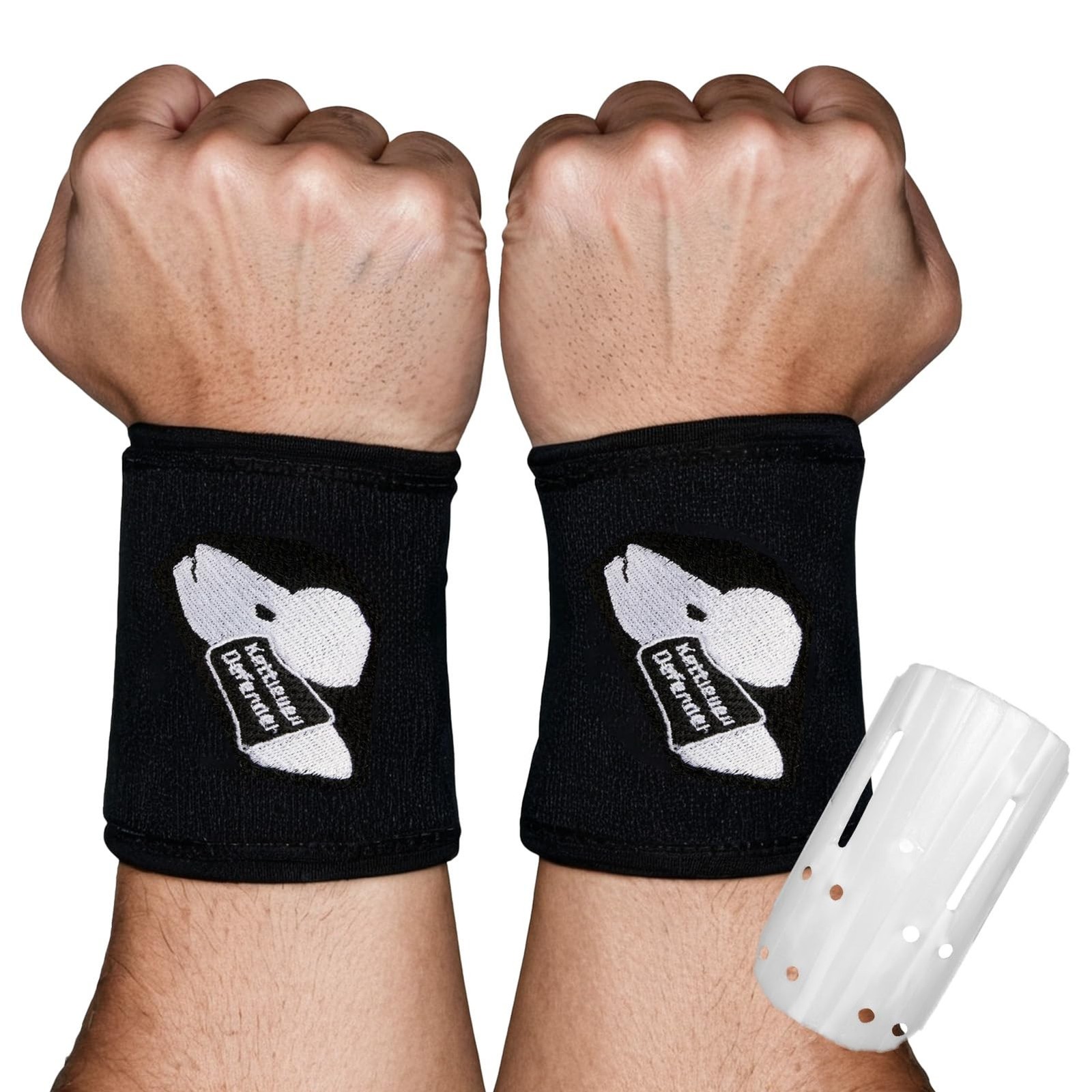 Kettlebell Wrist Guards, Sweat Weighted Wristbands with Insert Support, Shock...