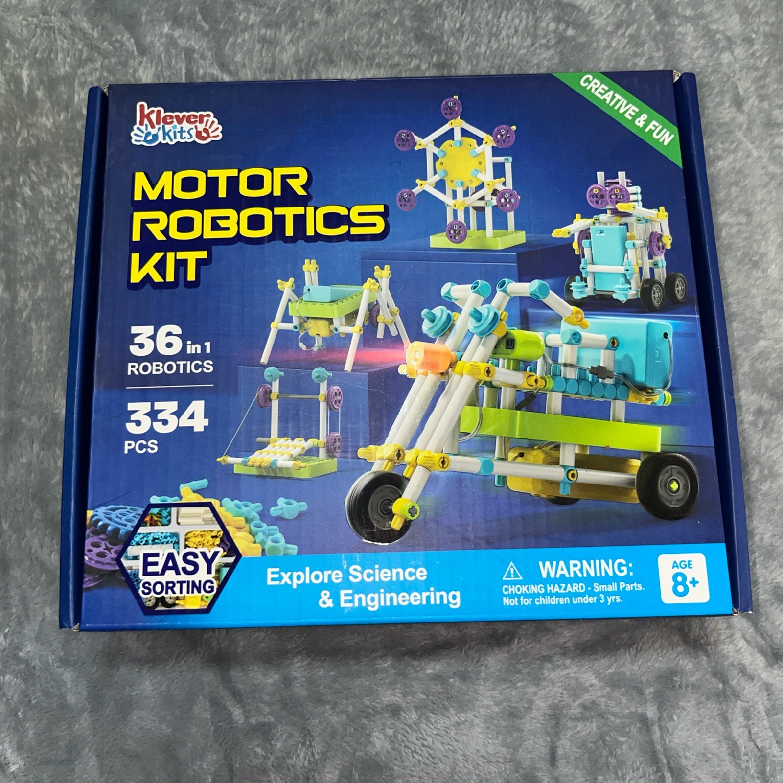 JOVA 36-in-1 Motor Robotic Kits, Make Your Own Kids Craft Kits Educational ST...