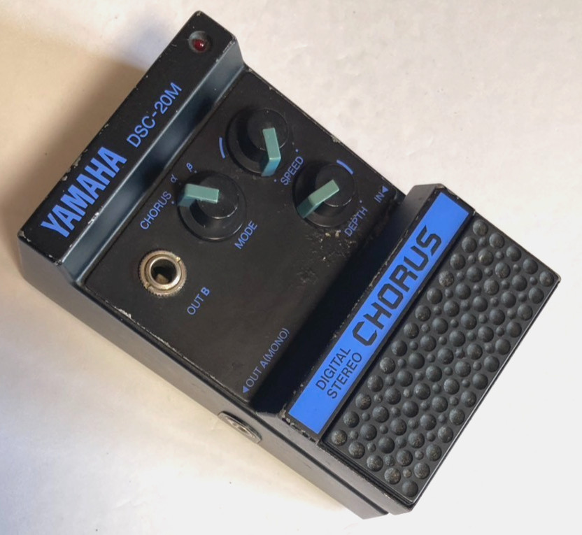 [Rare] Yamaha DSC-20M Digital Chorus Guitar Pedal Free Ship From Japan Vintage