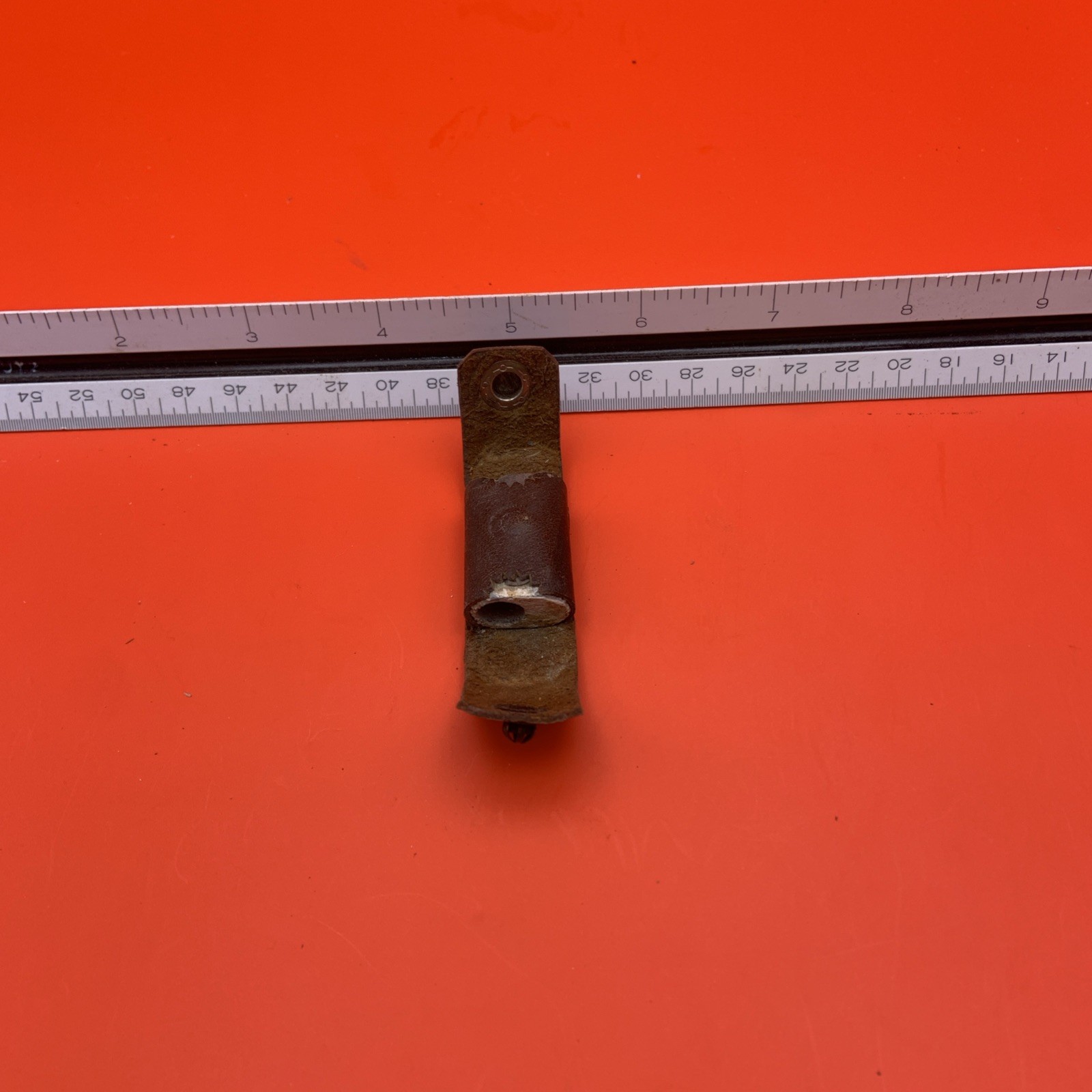 Vintage Pocket Pencil Sharpener & Leather Pouch