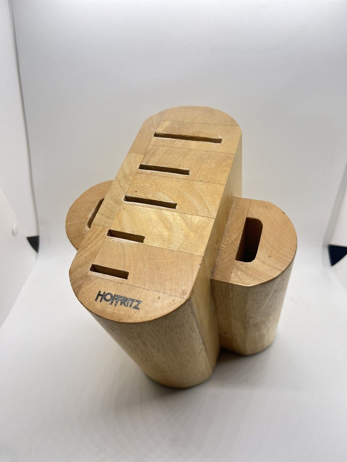 HOFFRITZ KNIFE WOOD BLOCK, Knive Organizer