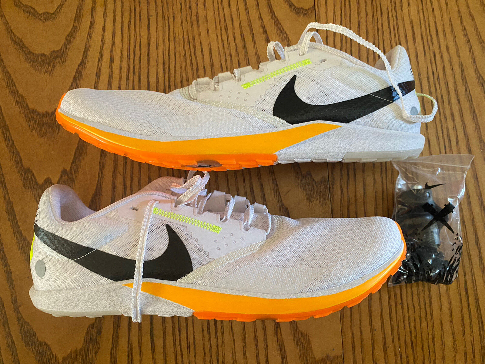 NIKE RIVAL XC 6 SHOES SIZE 10 NWOB SPIKES INCLUDED