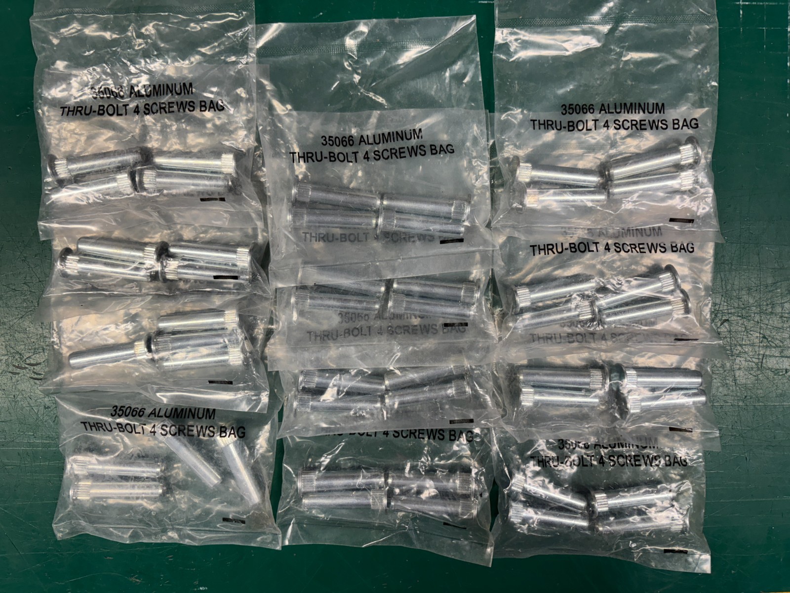 48x LCN 35066 Aluminum Thru-Bolt Sex Nut - Locksmith