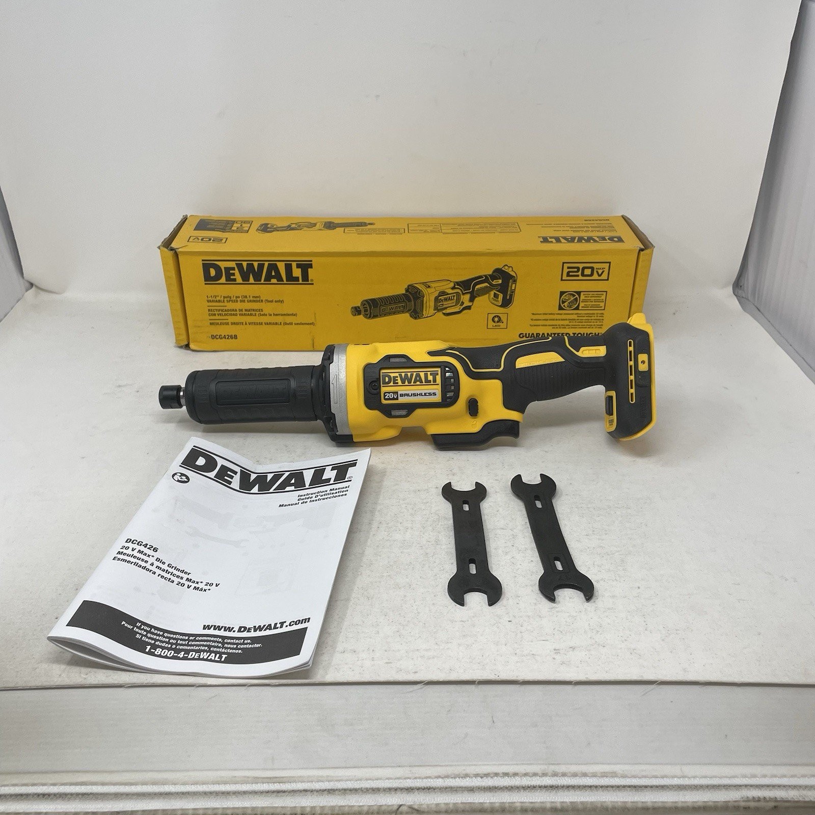 Dewalt DCG426B 20V Max Variable Speed Brushless Die Grinder *Tool Only*