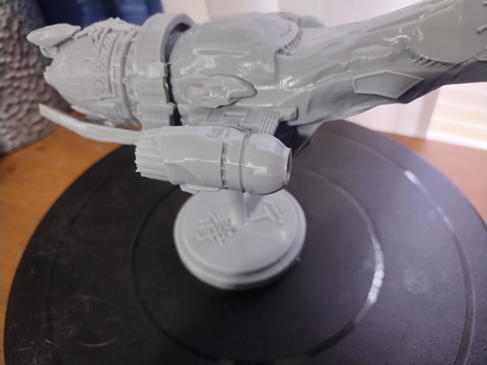 Firefly Serenity Ship 3D Resin Print With Stand