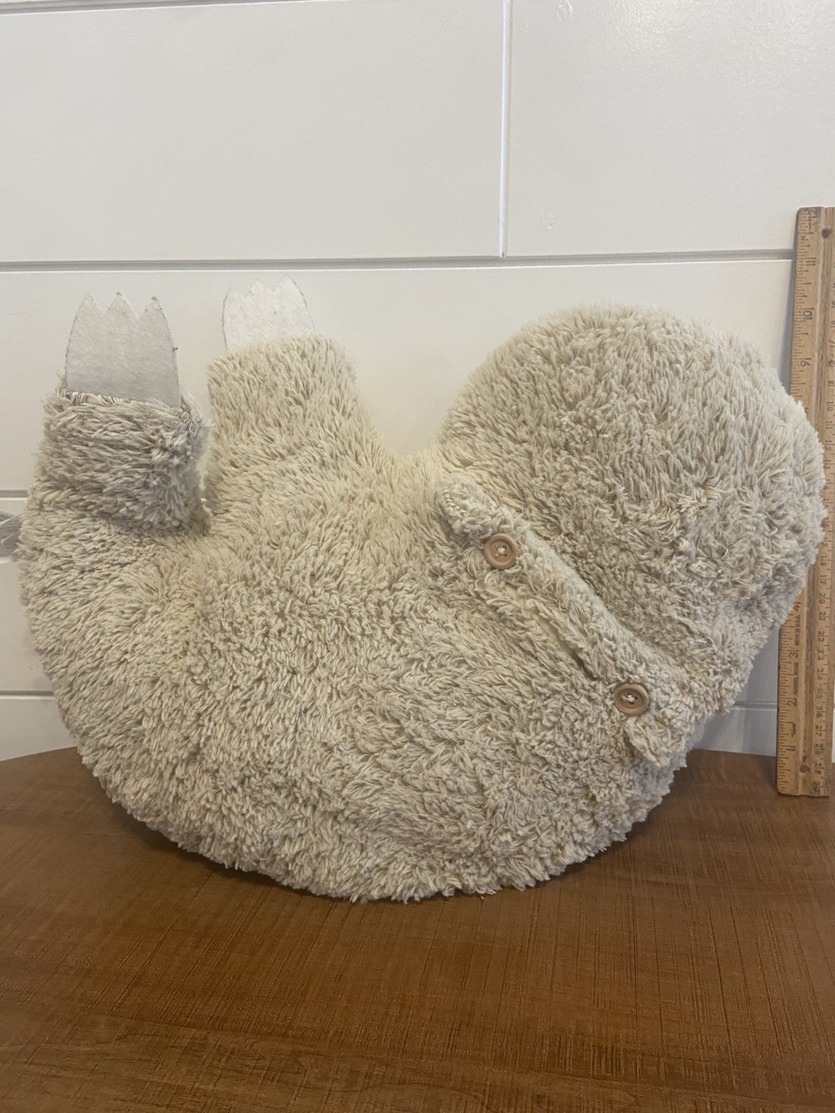 Studio Lane Sloth Plush Pillow Rare