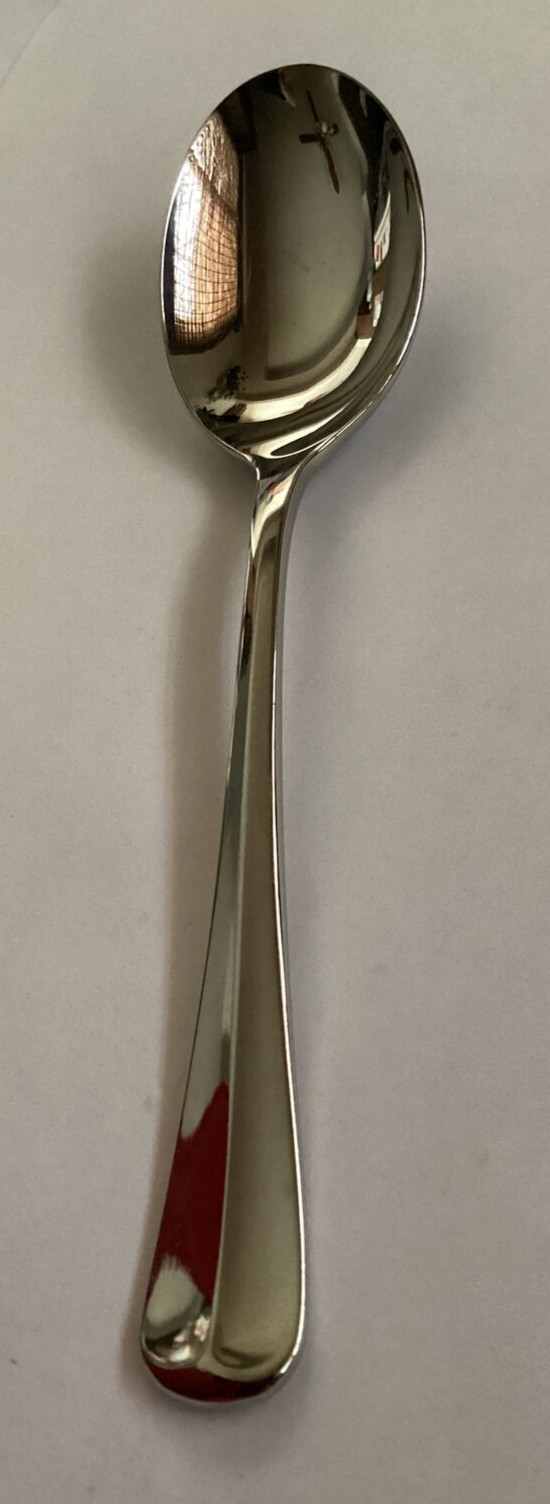 COLONIAL TIPT Gorham Stainless Soup Spoon Design Studio Japan Flatware VGC