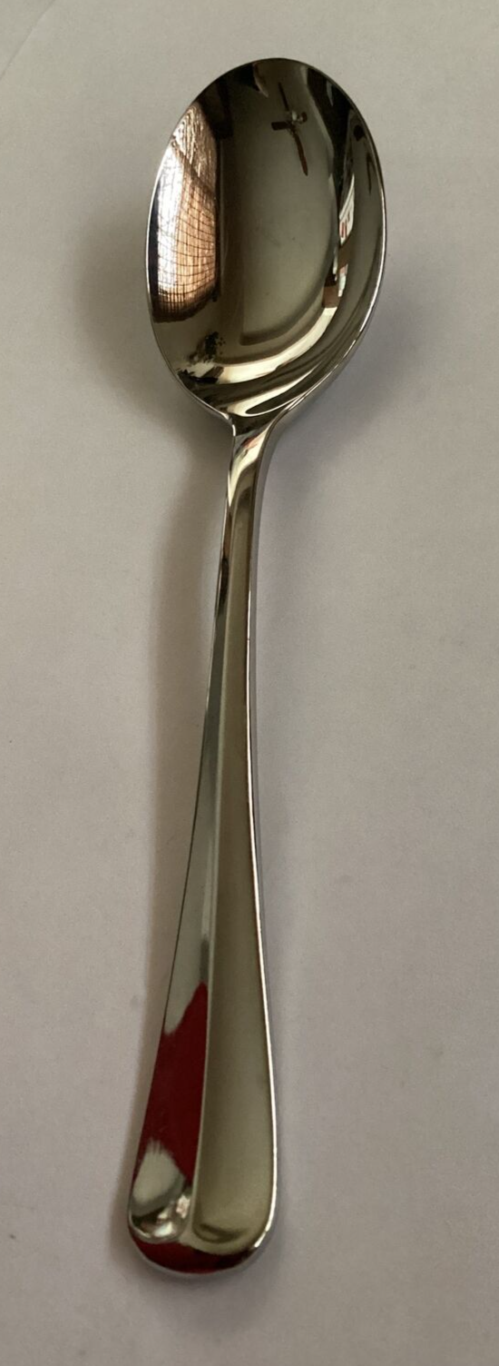 COLONIAL TIPT Gorham Stainless Soup Spoon Design Studio Japan Flatware VGC