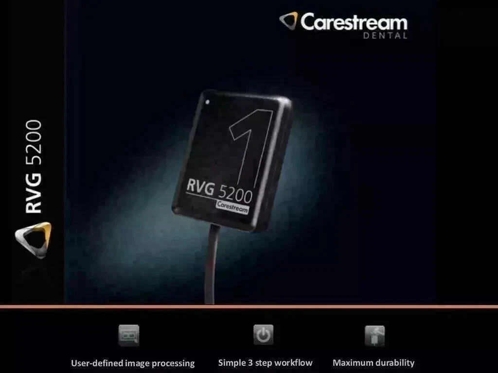 Carestream Kodak RVG 5200 Imaging Sen sor for Dental Size 1 Free II Ship