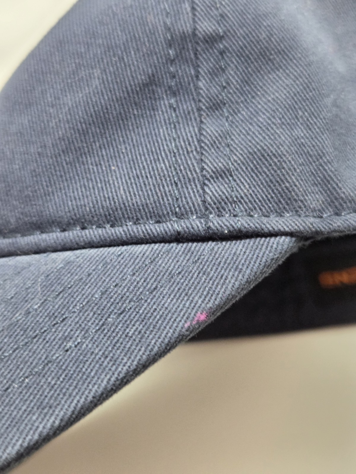 GRUNDENS Bass Popper SE Snapback Cap Great Used Condition Navy Blue