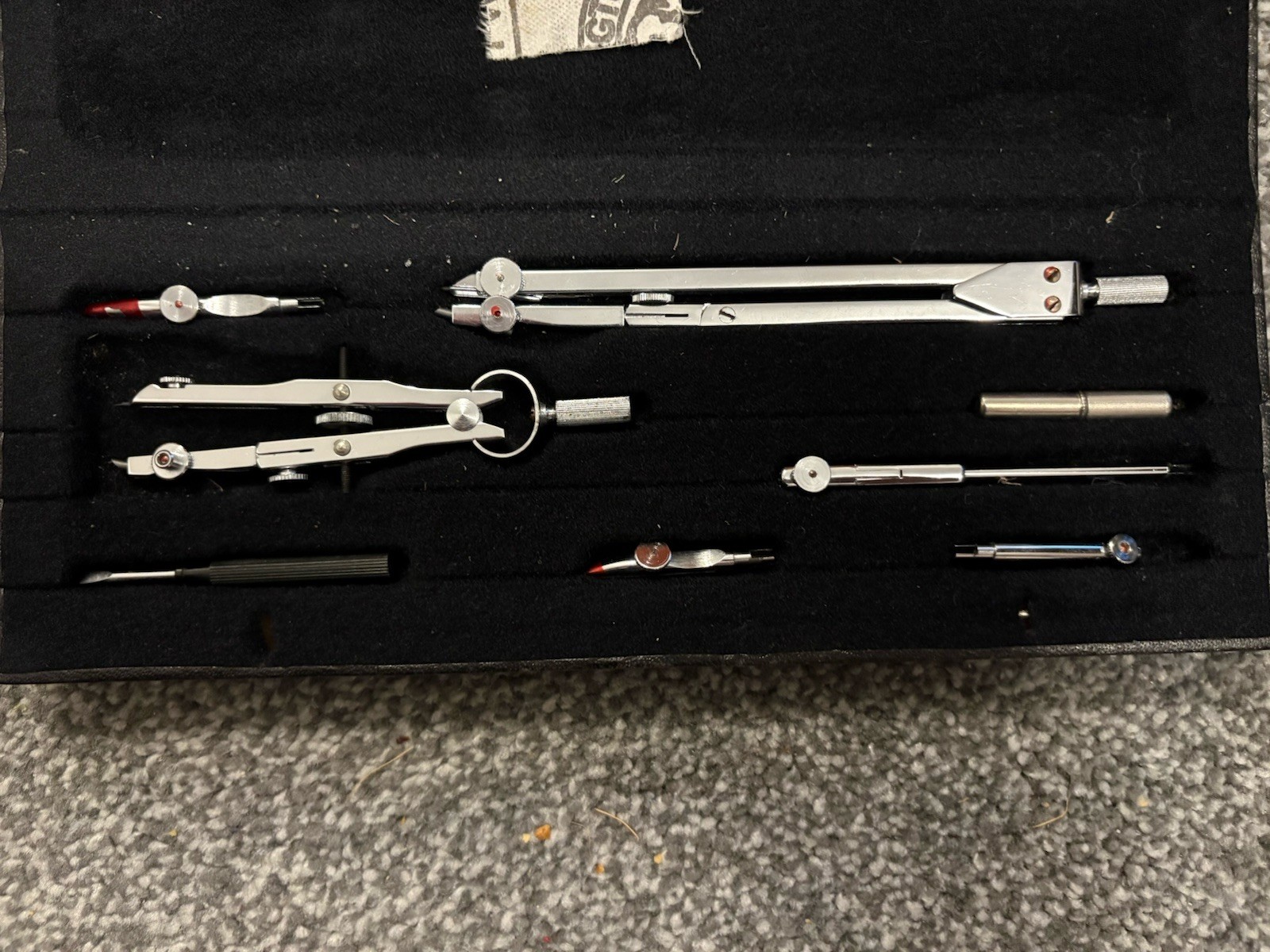Vintage BB Berrick Compass Set. 26b
