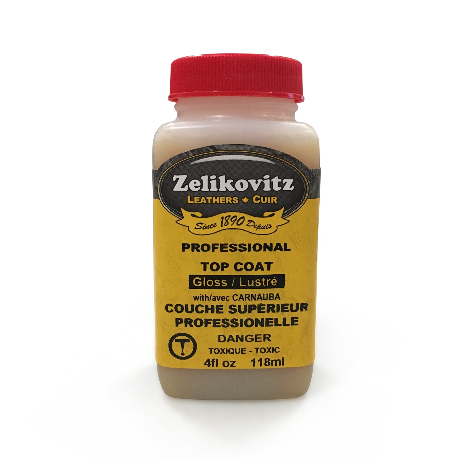 Zeli Professional Topcoat - Gloss w/Carnauba 4 oz