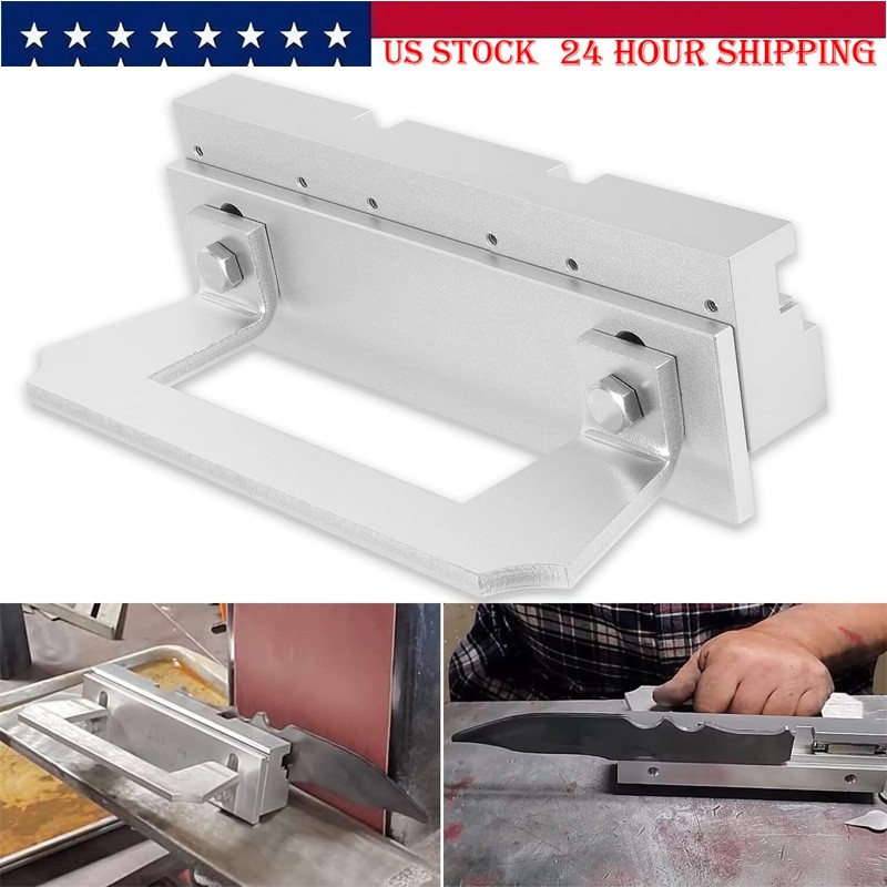 Magnetic Bevel Jig for Grinding & Sharpening Metal for Knife Making Welders