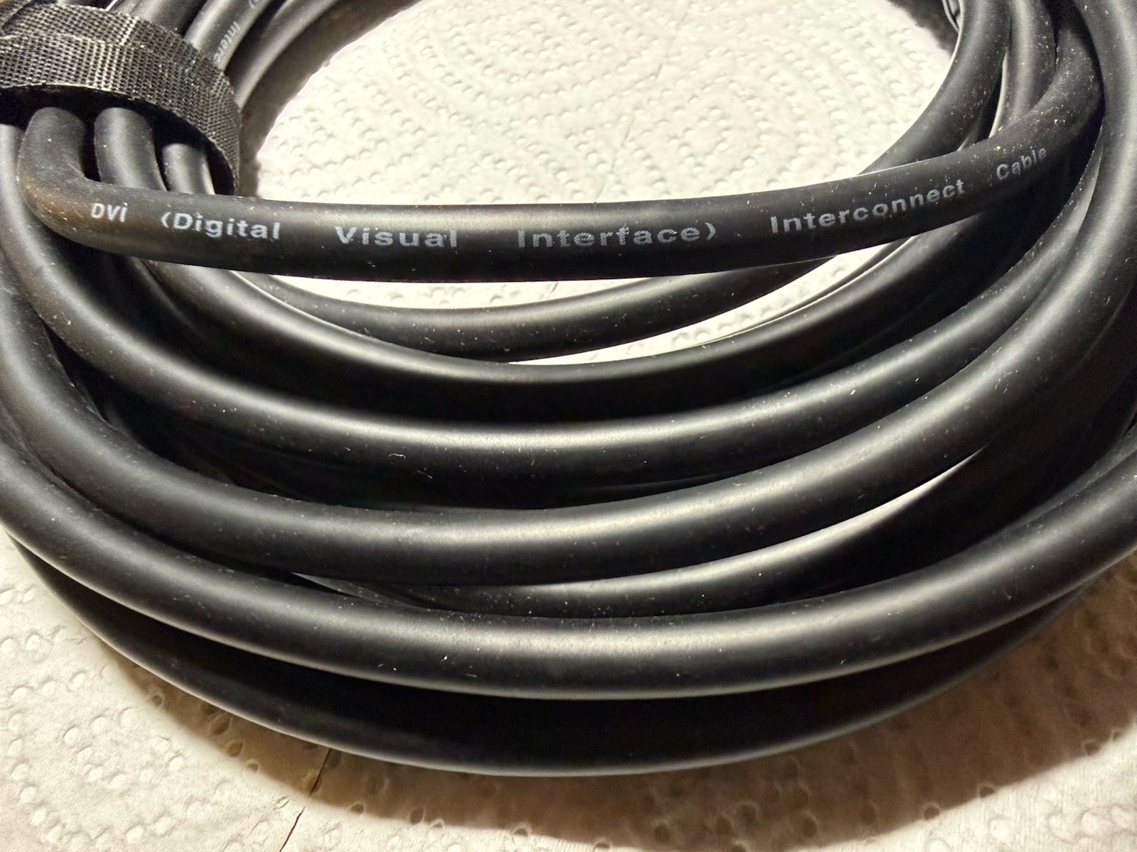 Conable 25ft 22AWG CL2 High Speed HDMI to DVI Adapter Cable - Black