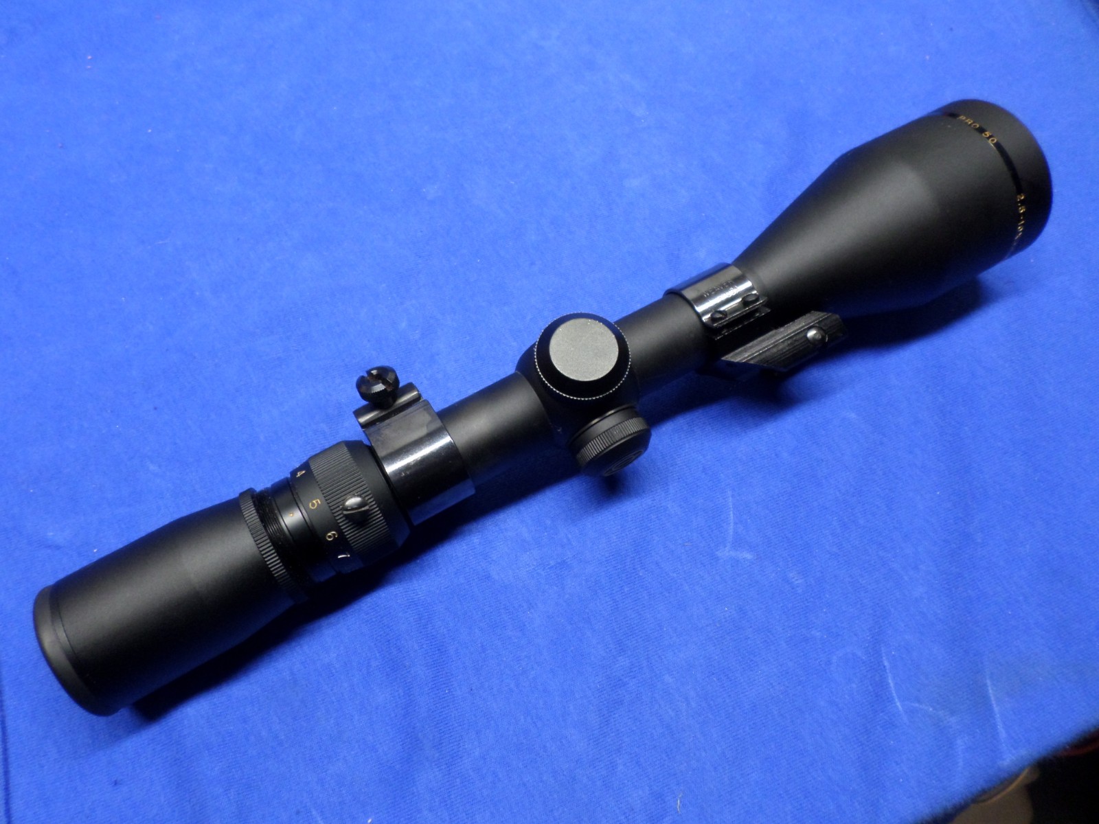 Simmons Pro 50 Model 8830 Rifle Scope + 1" Weaver Extension Rings 2.5-10x50 WA