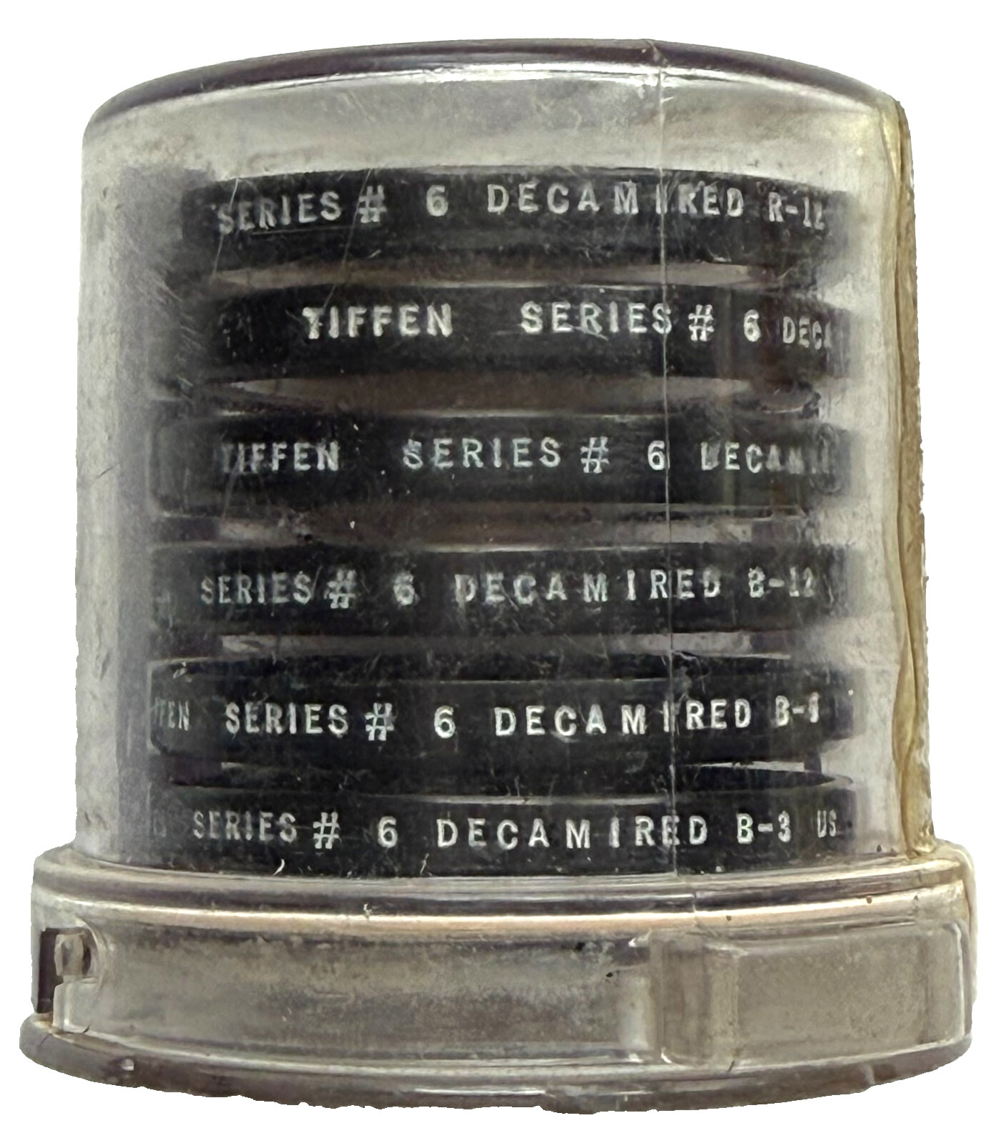 EXCELLENT TIFFEN SERIES 6 ASSORTED 41mm FILTERS DECAMIRED FILTER FILE