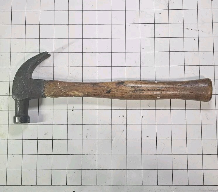 Antique Philadelphia Tool Company 16oz Number 400 Claw Hammer