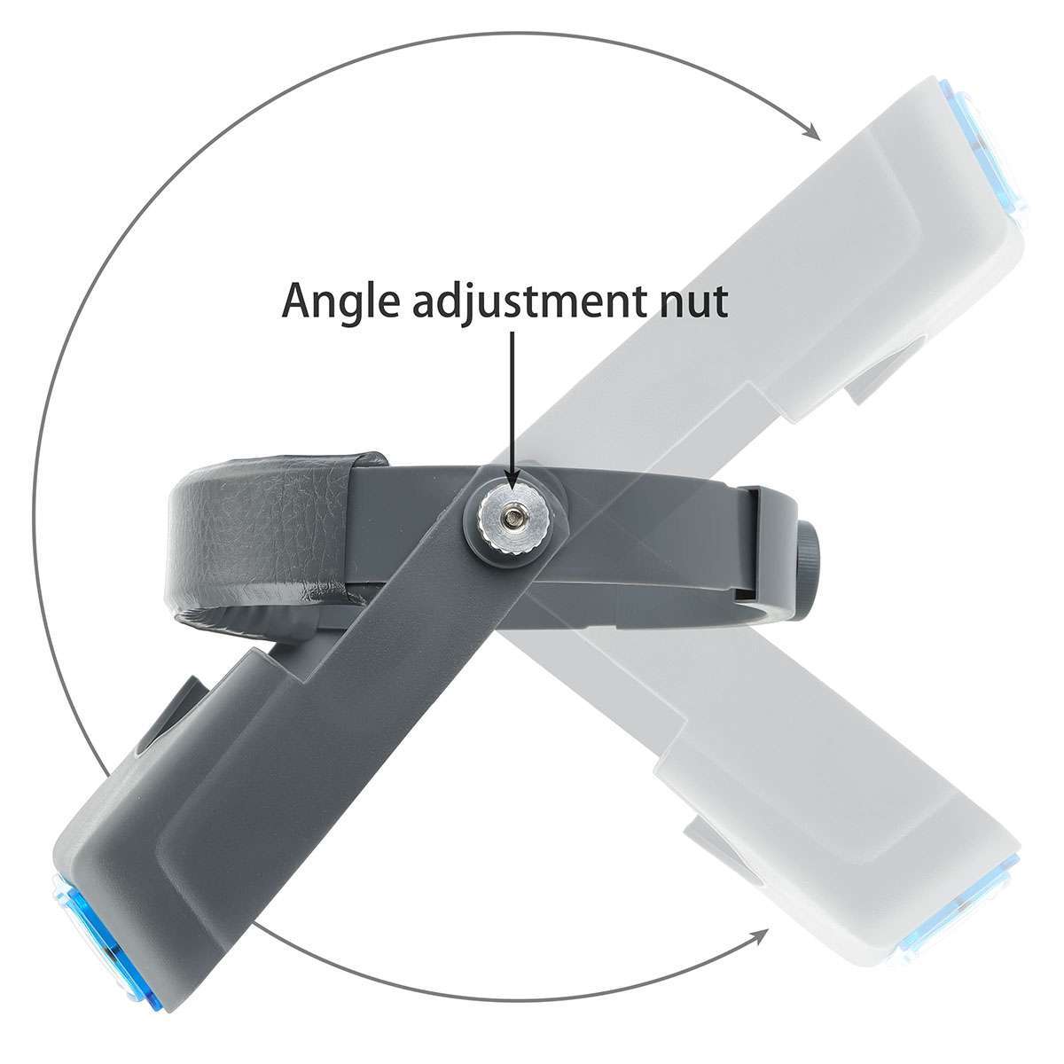 1.5X 2X 2.5X 3.5X 4 Lens Set Optivisor Headband Magnifier Head Magnifying Glass