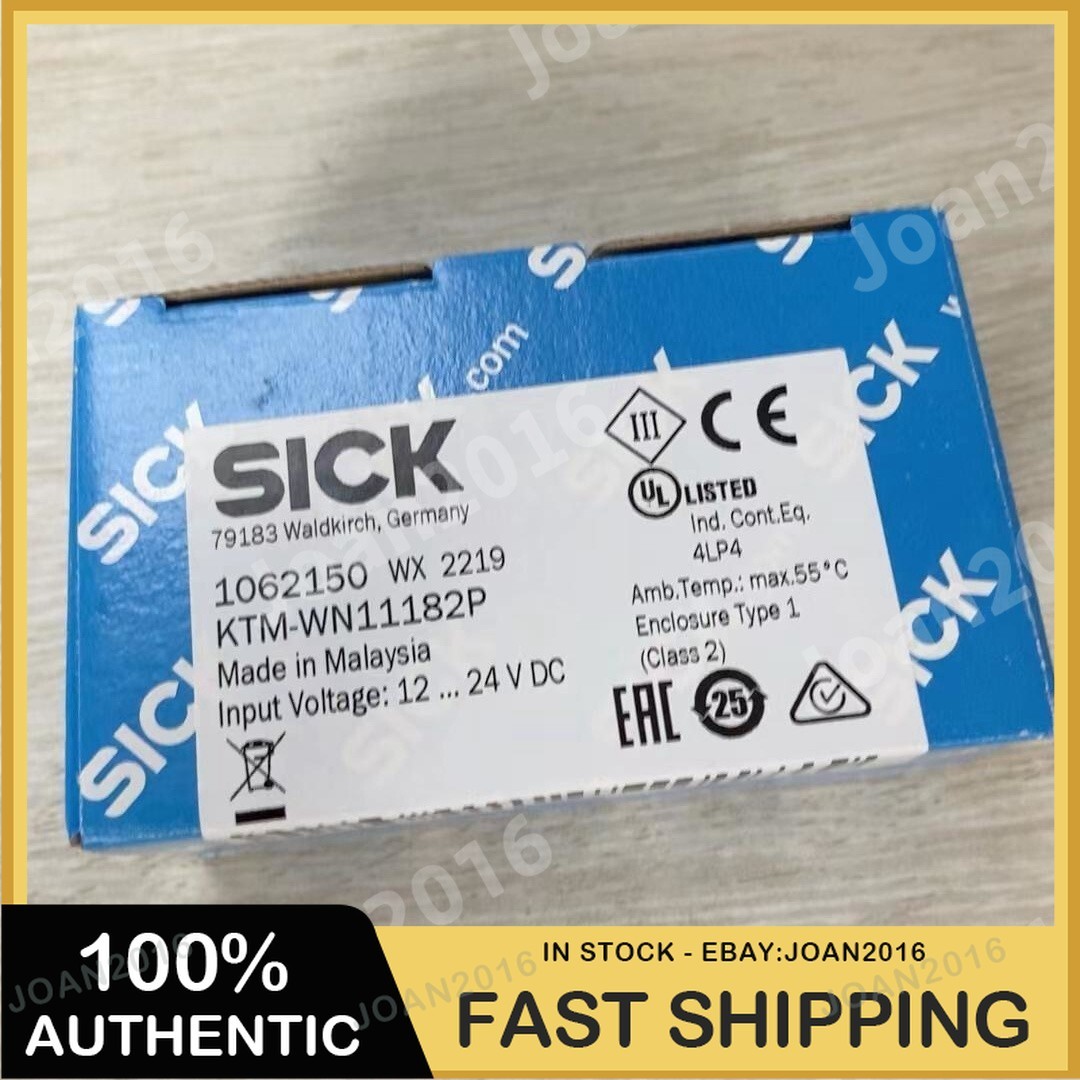 New In Box SICK KTM-WN11182P Photoelectric Switch 1062150