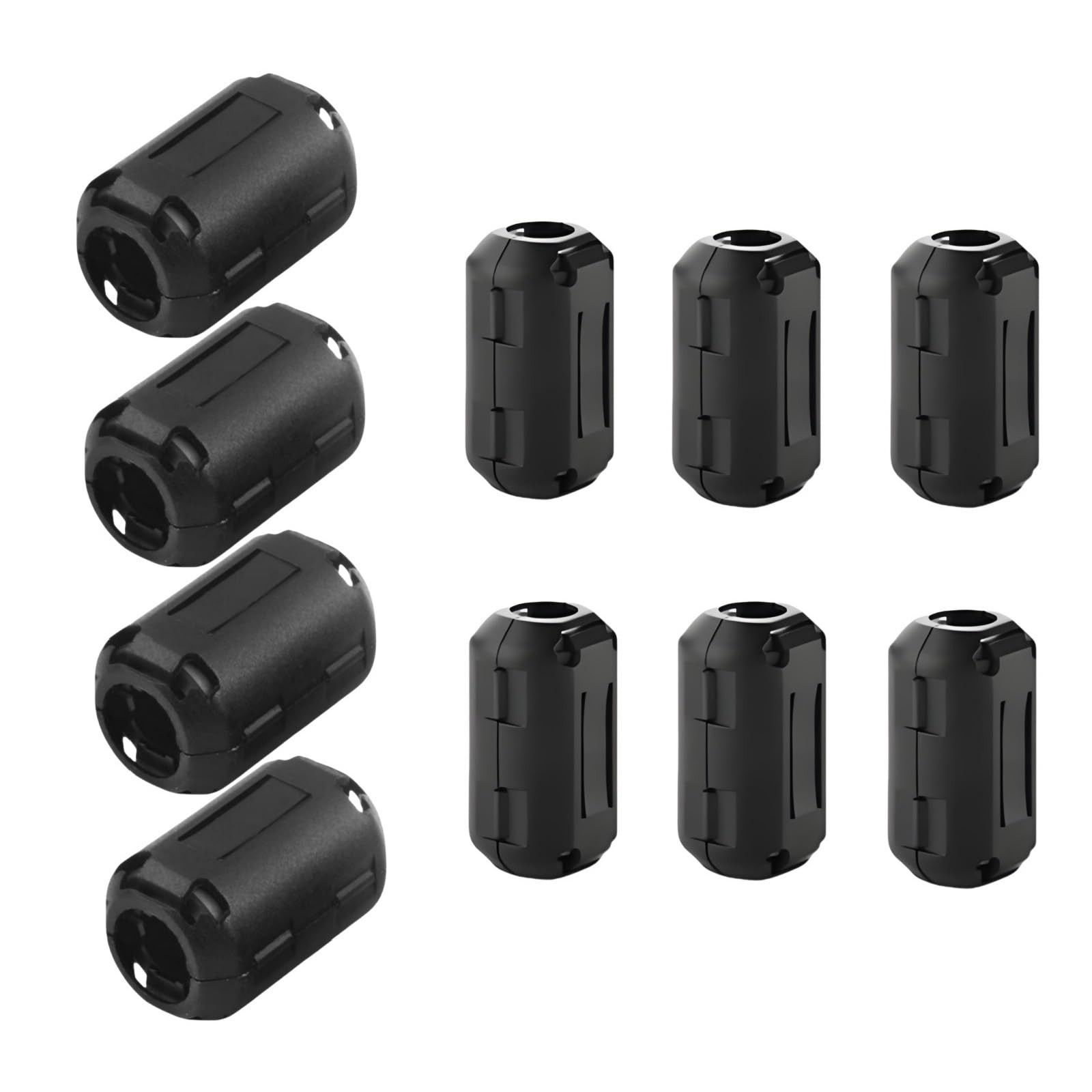 Clip-on Noise Filter,[10pcs 9.0mm] Anti-Interference High-Frequency Ferrite C...