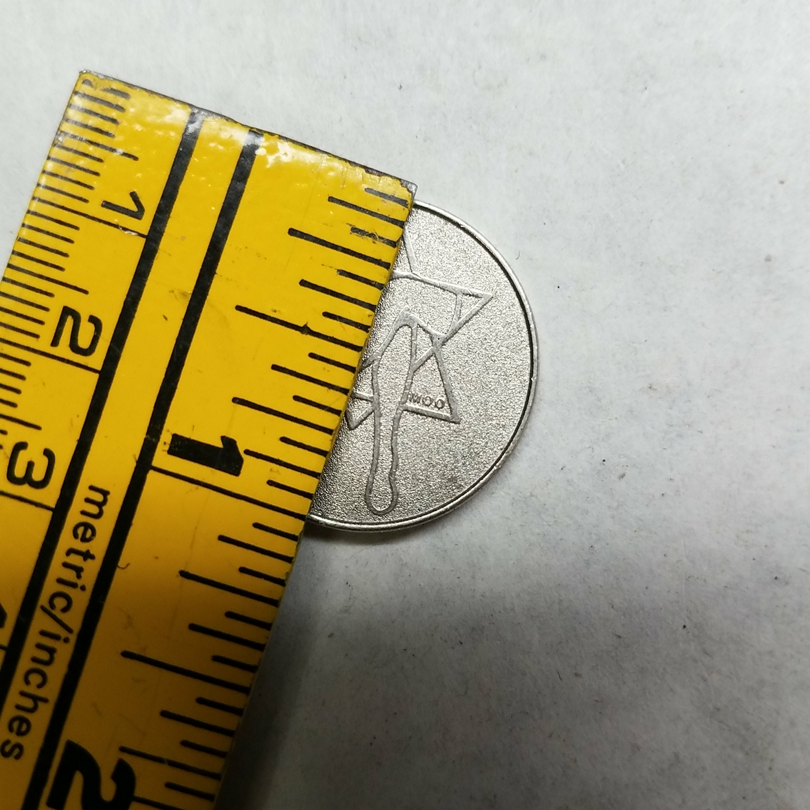 Queen-II Moo Coin Token 1-Inch Diameter