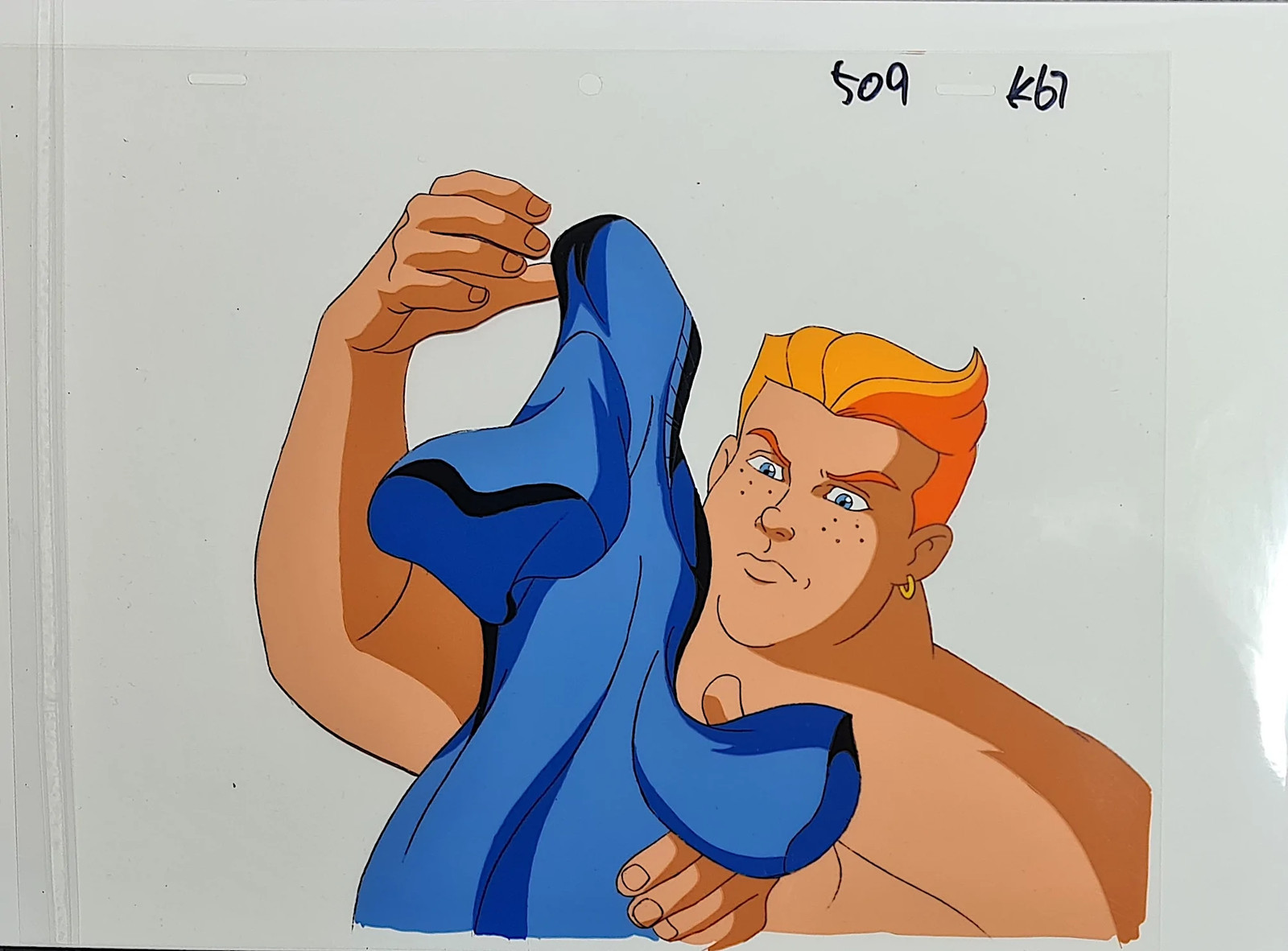 Street Sharks Animation Production Cel: 920