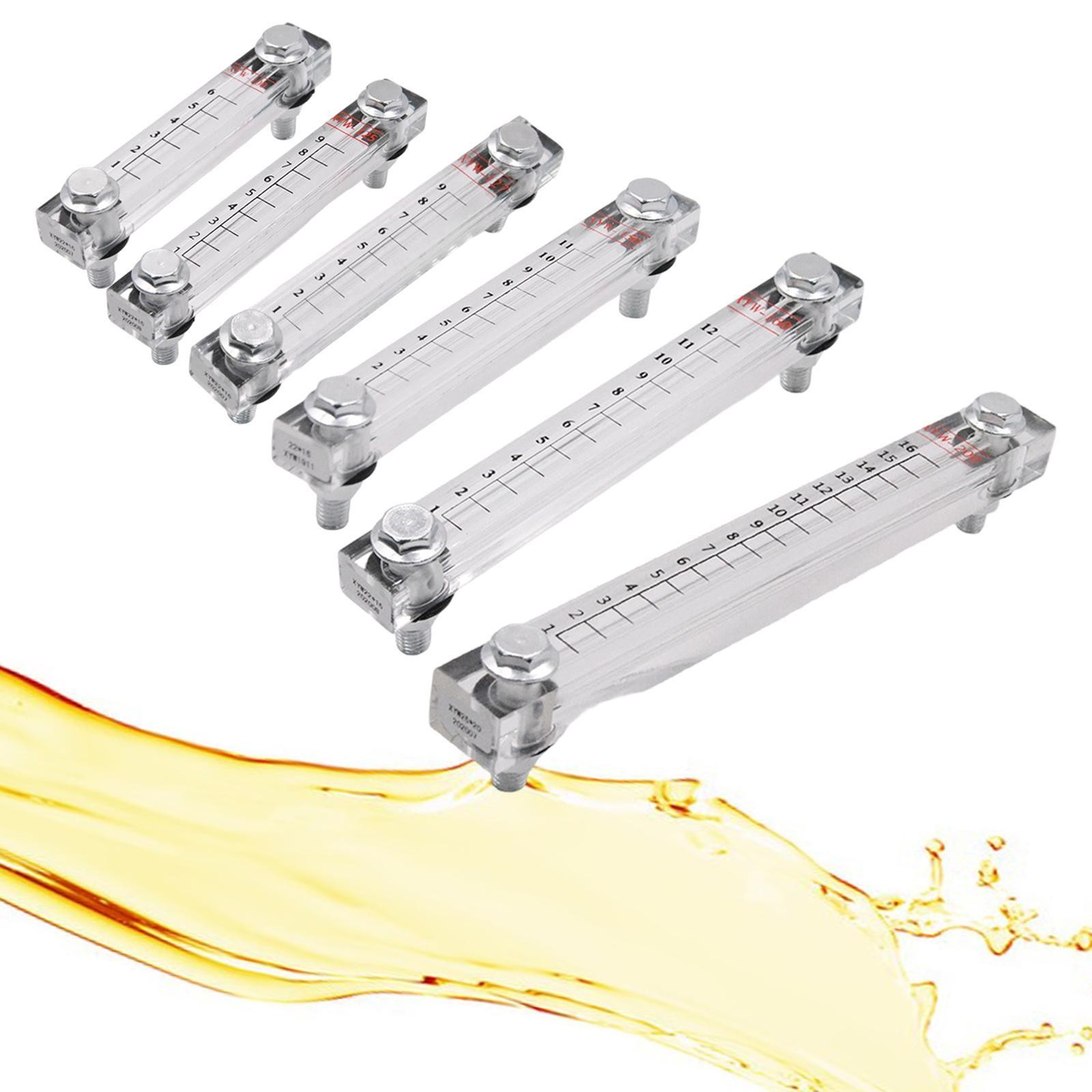 Hydraulic Oil Level Gauge Flowmeter Transparent Versatile Water Level Indicator