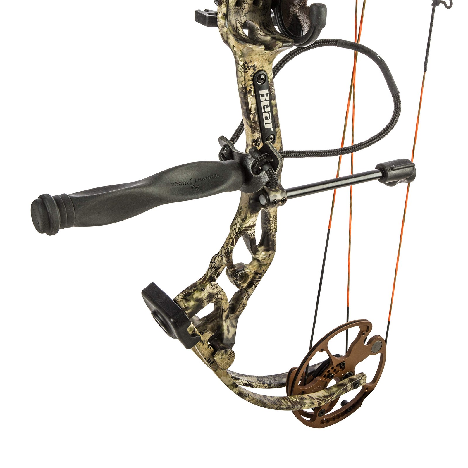 Blitz 6" Archery Bow Stabilizer with Wrist Sling and Leather Mount - Construc...