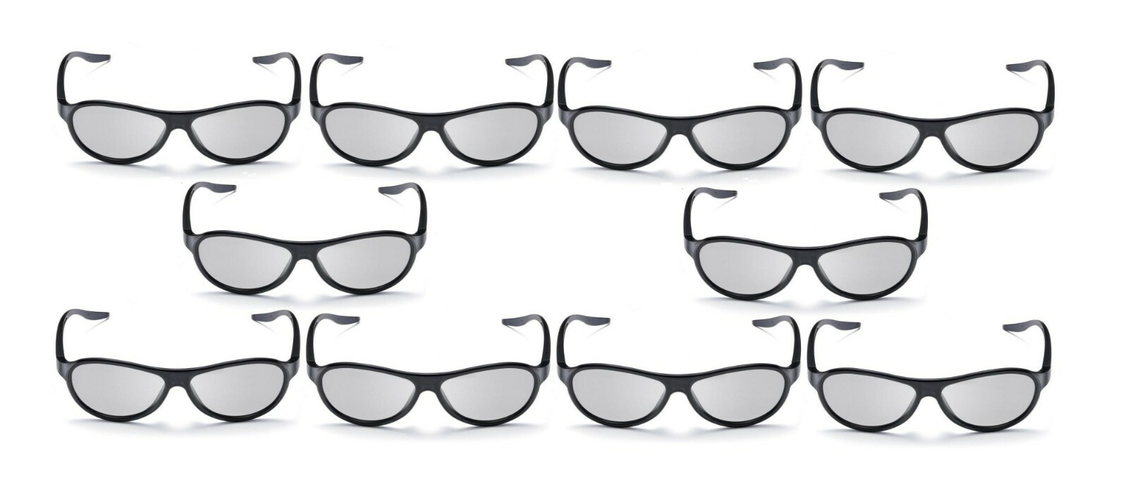 LG AG-F310 3D Glasses - 10 Pairs (Compatible with all LG Cinema View 3D HDTVs)